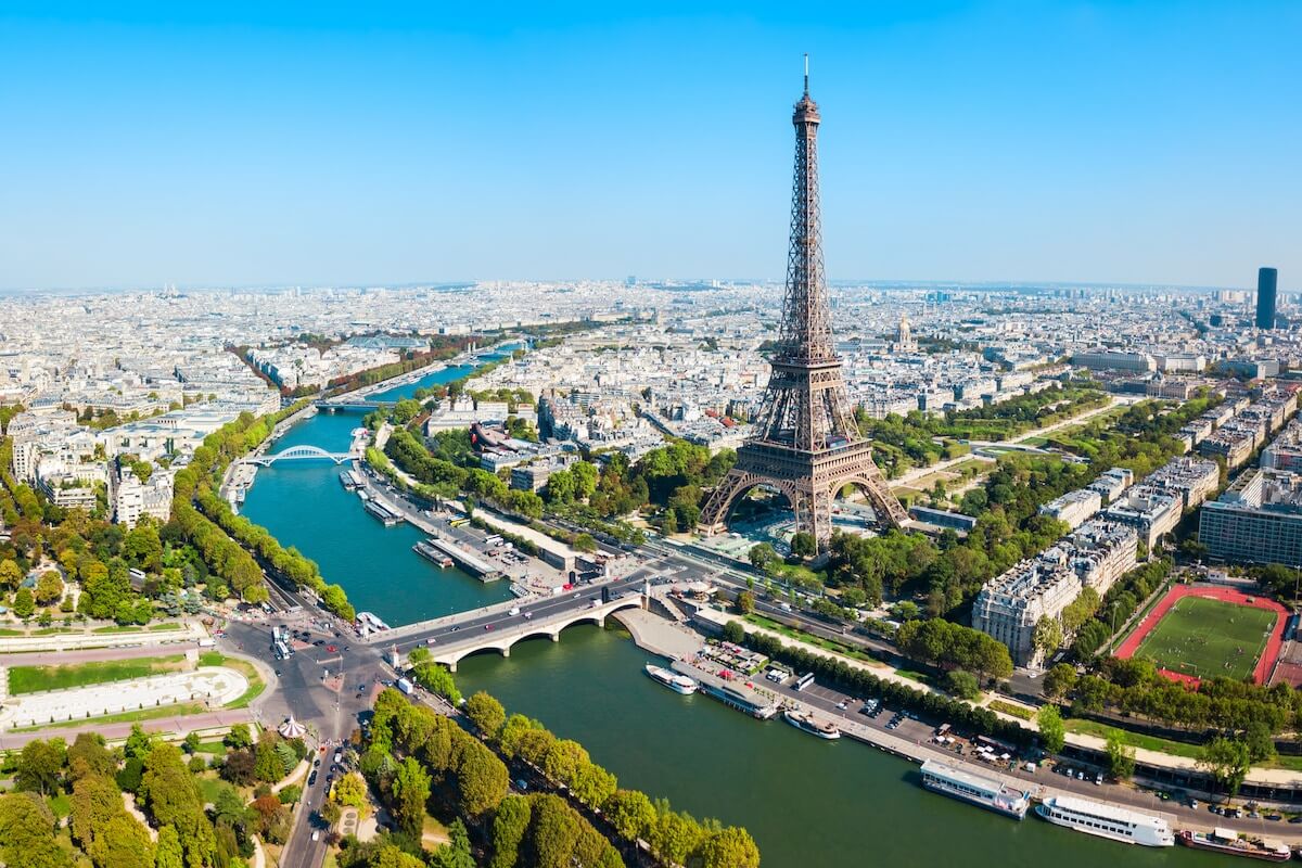 Tour Eiffel Vue du Ciel