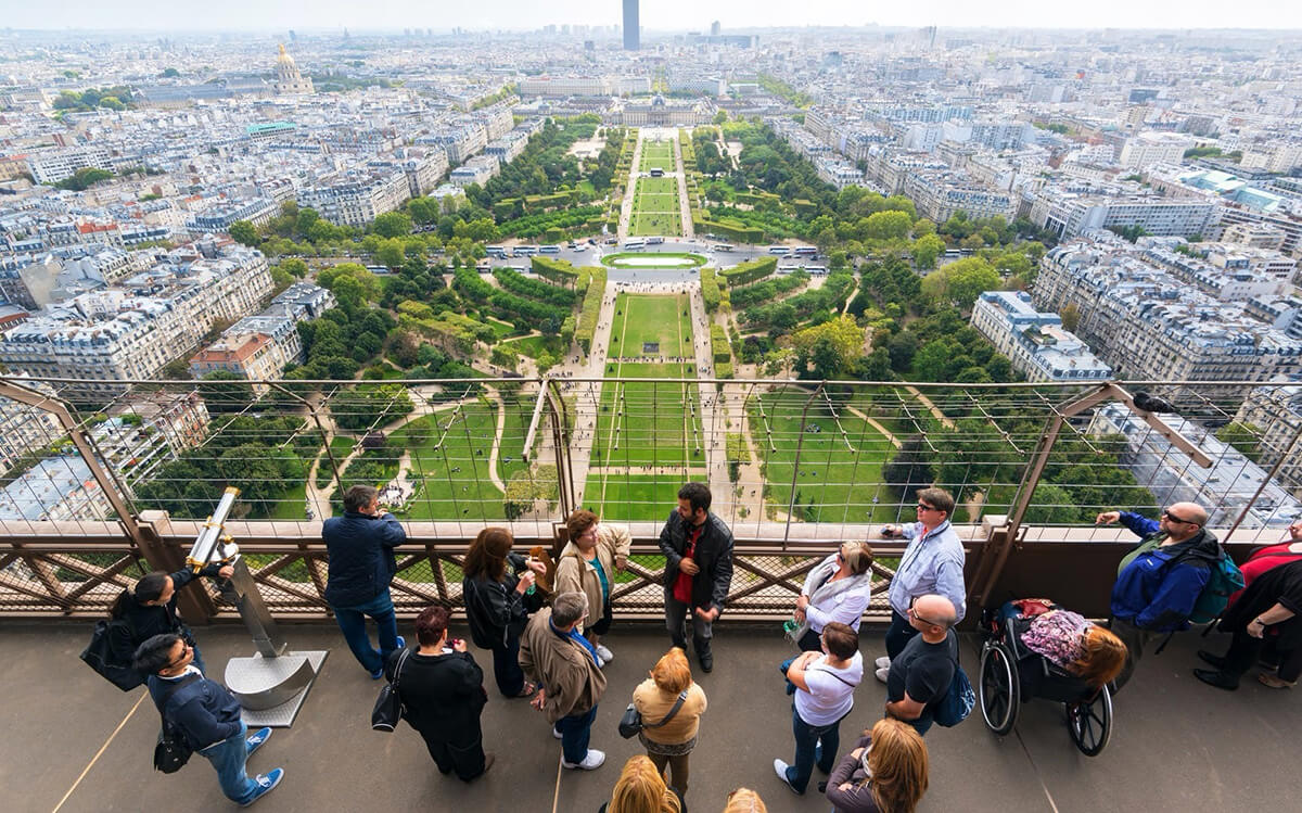 Tour Eiffel Vue Etage