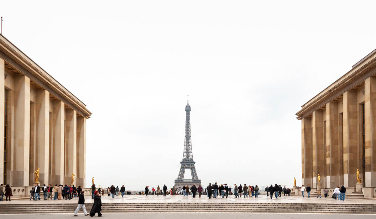 Tour Eiffel Vue Trocadéro